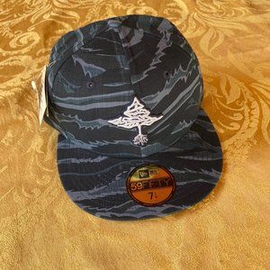 New Era Hat Camo Blue Tree Logo. New  with tags